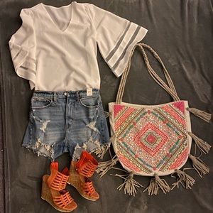 Original one of a kind boho bag